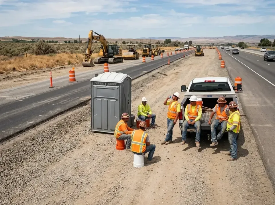 highway-road-construction-crew-007 — frequently asked questions, Porta Potty and Restroom Rentals in Montgomery City, MO
